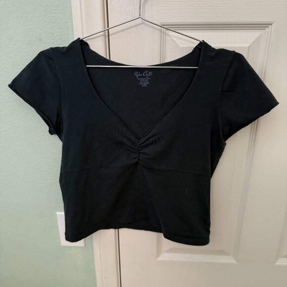 John Galt Black Cinched Top (One Size) - Picture 5 of 7
